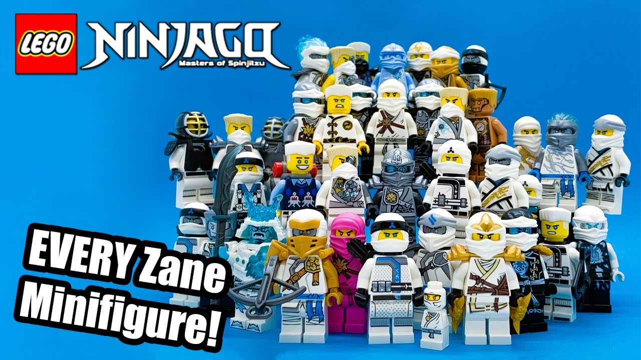 Every LEGO Ninjago Zane Minifigure! 2011-2020 REVIEWED