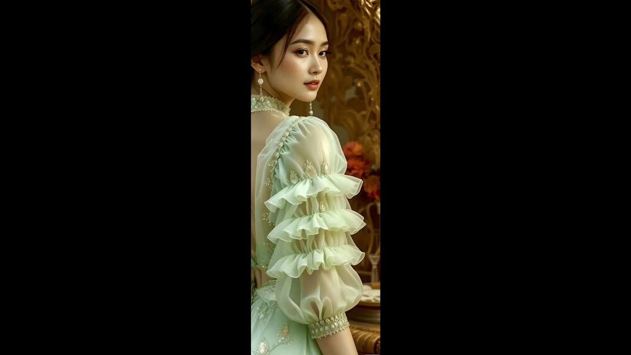 1st time on youtube..puff sleeve with ruffles making (part 1 - Drafting)