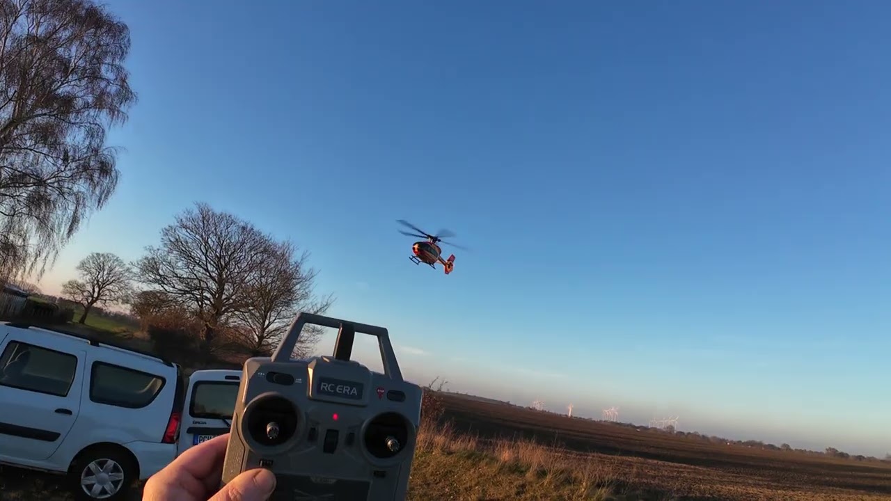 NEW RC ERA C190 Firnestron Helicopter Rundflug 15.12.2025