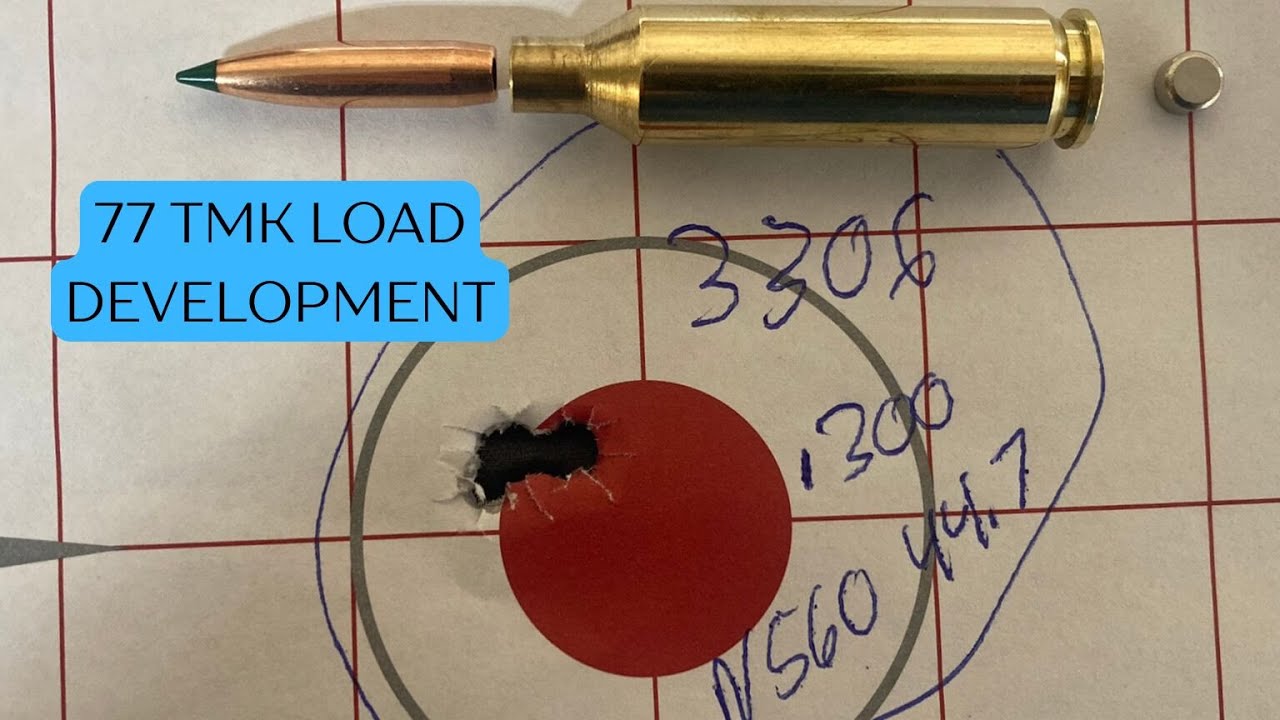 22 CREEDMOOR 77 TMK LOAD DEVELOPMENT