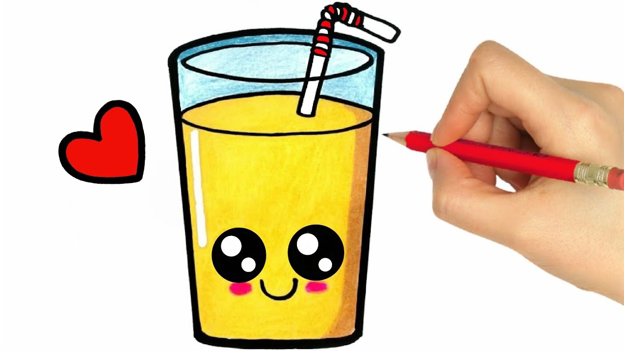 COME DISEGNARE IL SUCCO D'ARANCIA