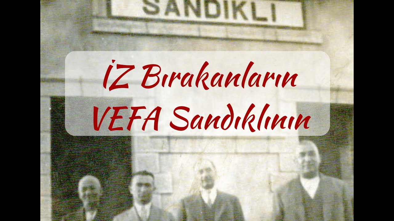 İz Bırakanların VEFA Sandıklının 