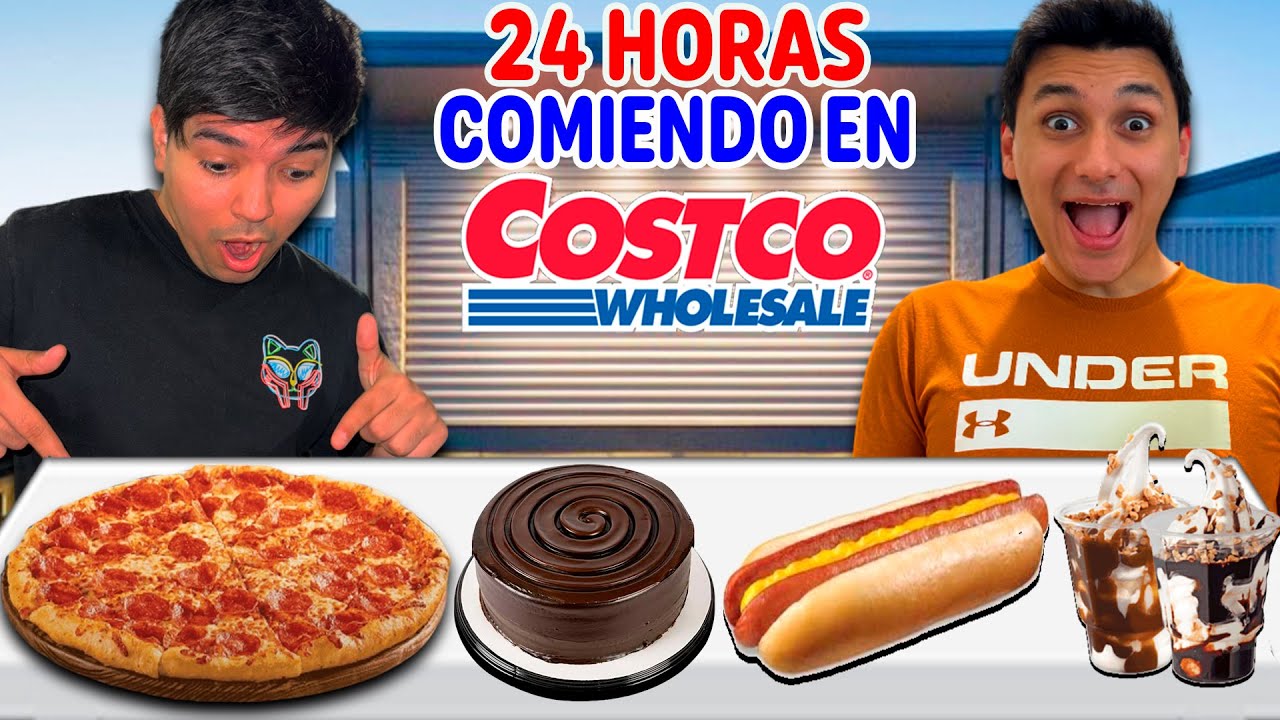 24 HORAS COMIENDO COMIDA VIRAL del COSTCO con MIS AMIGOS🔥 *el video más caro*