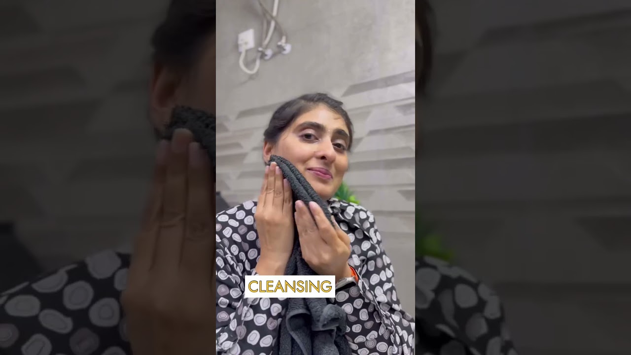 How to apply face serum? | How to apply Vitamin C serum on face? |  #shorts  #skincare