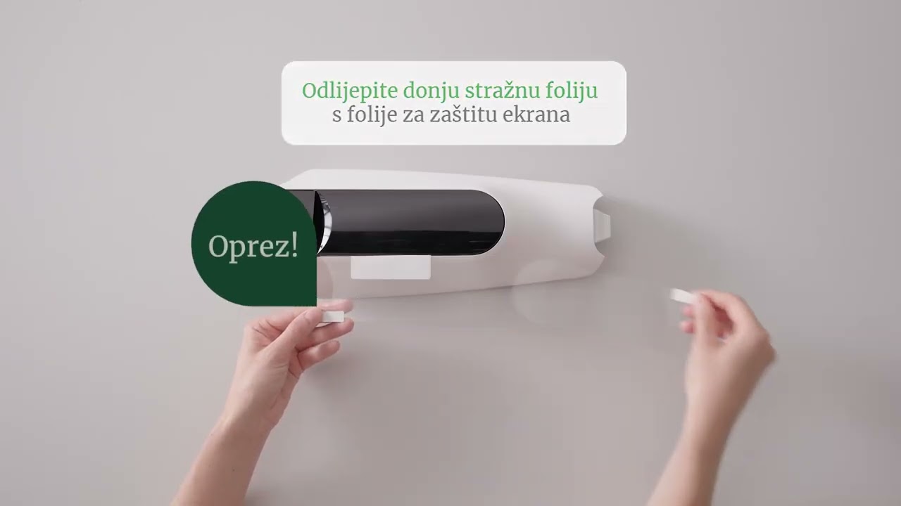 VK7 Tehnička Podrška: 5. - Postavljanje VK7 zaštitne folije na ekran