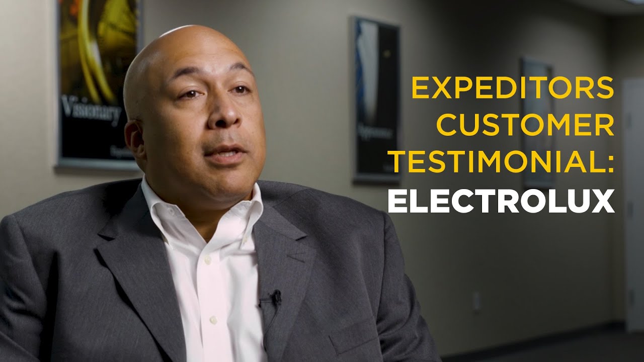 Expeditors Customer Testimonial: Electrolux