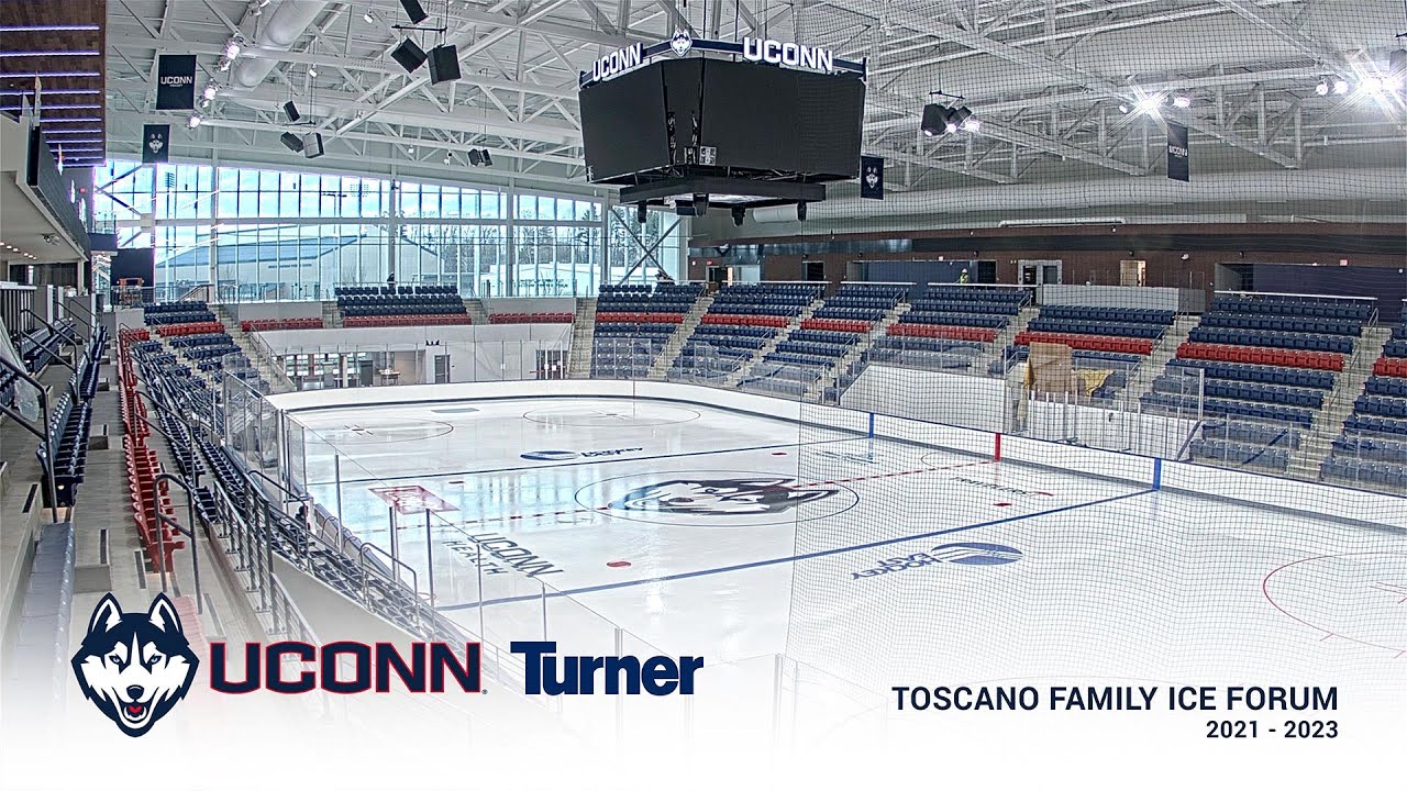 Official 4K UConn Hockey Arena Time-Lapse