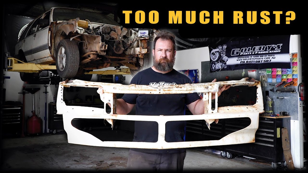 Why cut the front off a VK Commodore?