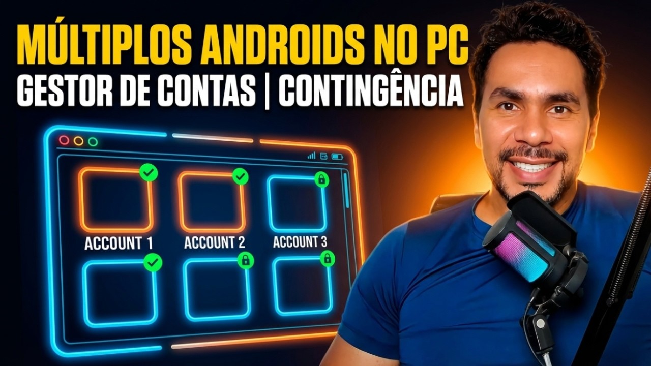 COMO TER V&Aacute;RIOS CELULARES ANDROID NO PC: Gest&atilde;o de Contas e Conting&ecirc;ncia (DuoPlus)