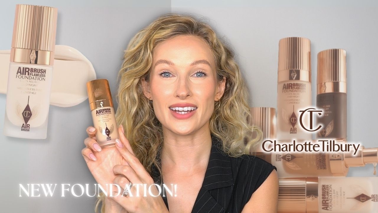 Обзор новой тональной основы Airbrush Flawless Foundation от Charlotte Tilbury + тест на стойкость