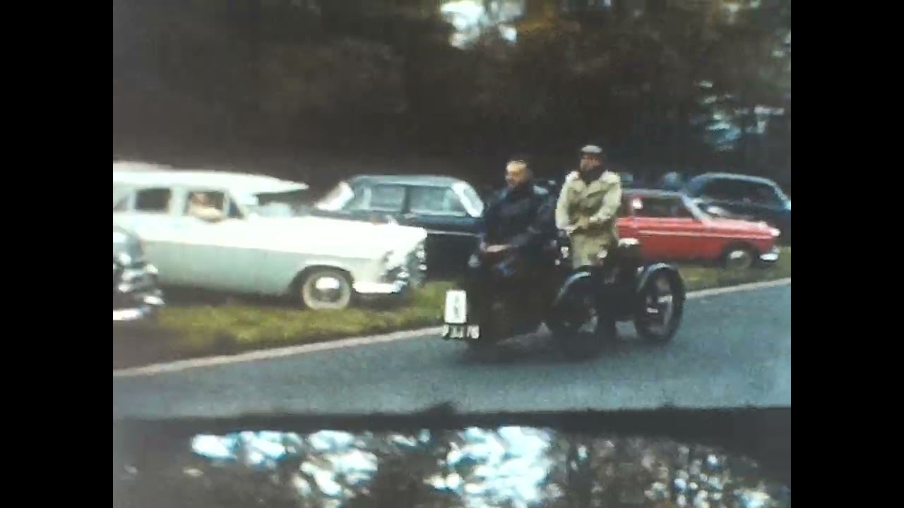 Brighton car Rally around 1962 (No audio)