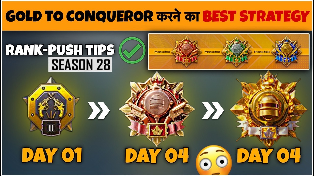 How To Reach Conqueror In Just 4 Days On &ldquo;Ace&rdquo;. New Season Rank-Push Explained 😱📈.