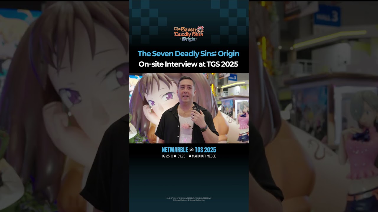 The Seven Deadly Sins: Origin On-site Interview at TGS 2025!