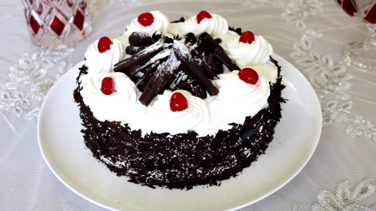 💕طورطة الغابة السوداء بطريقة سهلة وناجحة للمبتدئات  /Recette de la Forêt Noire💕