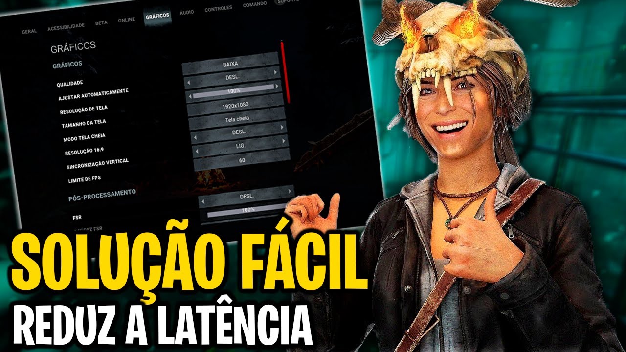 Como aumentar o FPS e reduzir a latência - Dead By Daylight