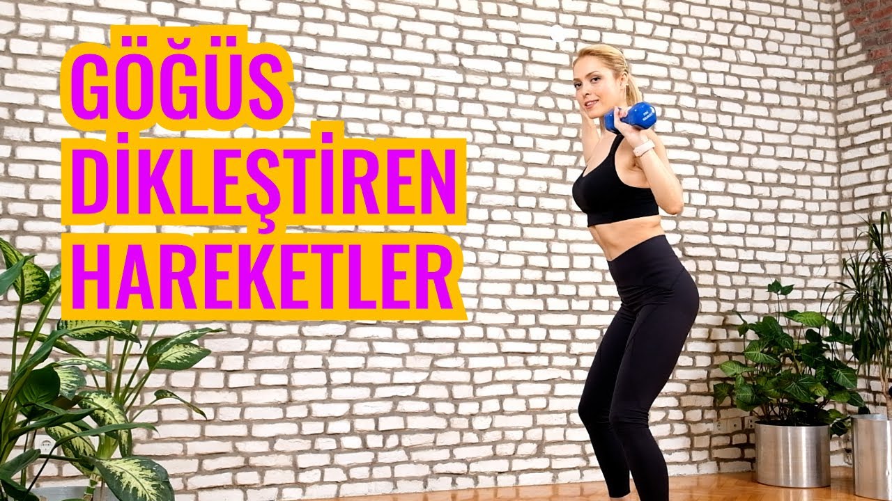 5 Dakikada Göğüs Dikleştiren Etkili Egzersizler🔥Dumbell ile Kanatlarını Çalıştır!