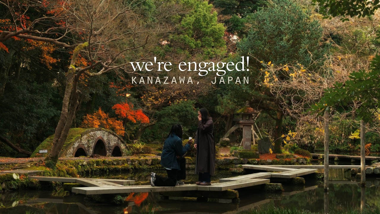 proposing to the love of my life in Kanazawa 💍
