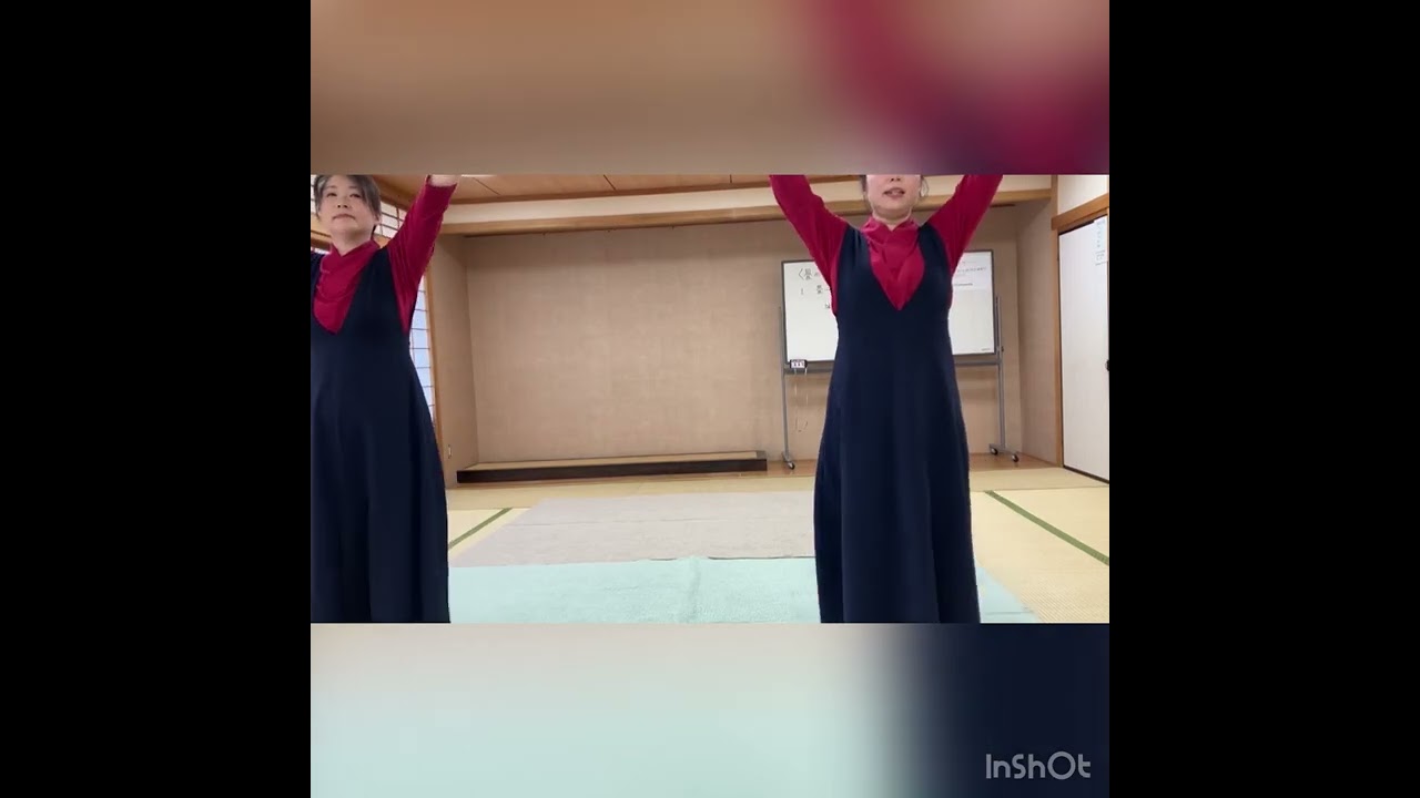 『まなびの巣』平井櫻子先生による『豊栄の舞』稽古風景✨2025.1.28