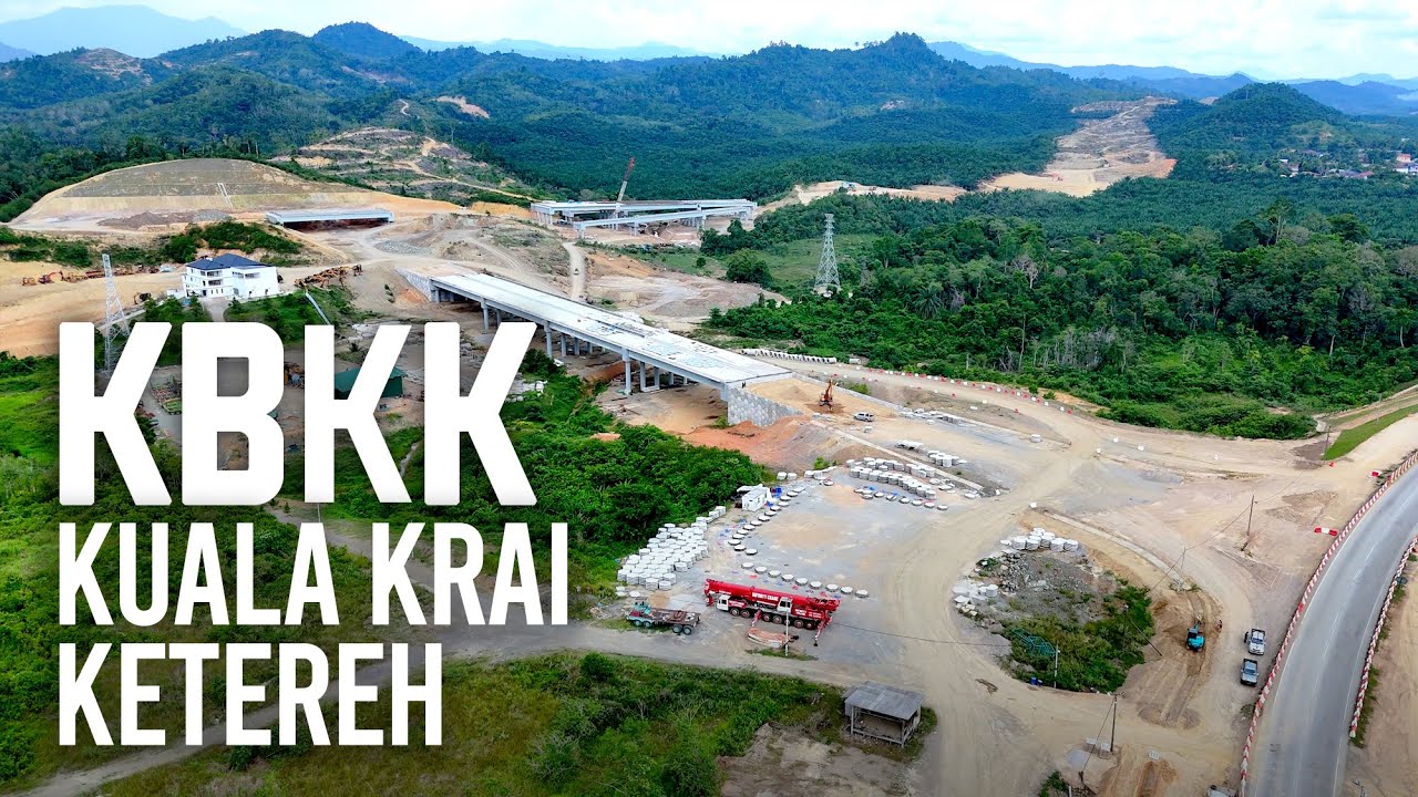 Rangkuman Penuh Progres Kerja Lebuhraya KBKK Dari Kuala Krai ke Ketereh (56 KM) Julai & Ogos 2024