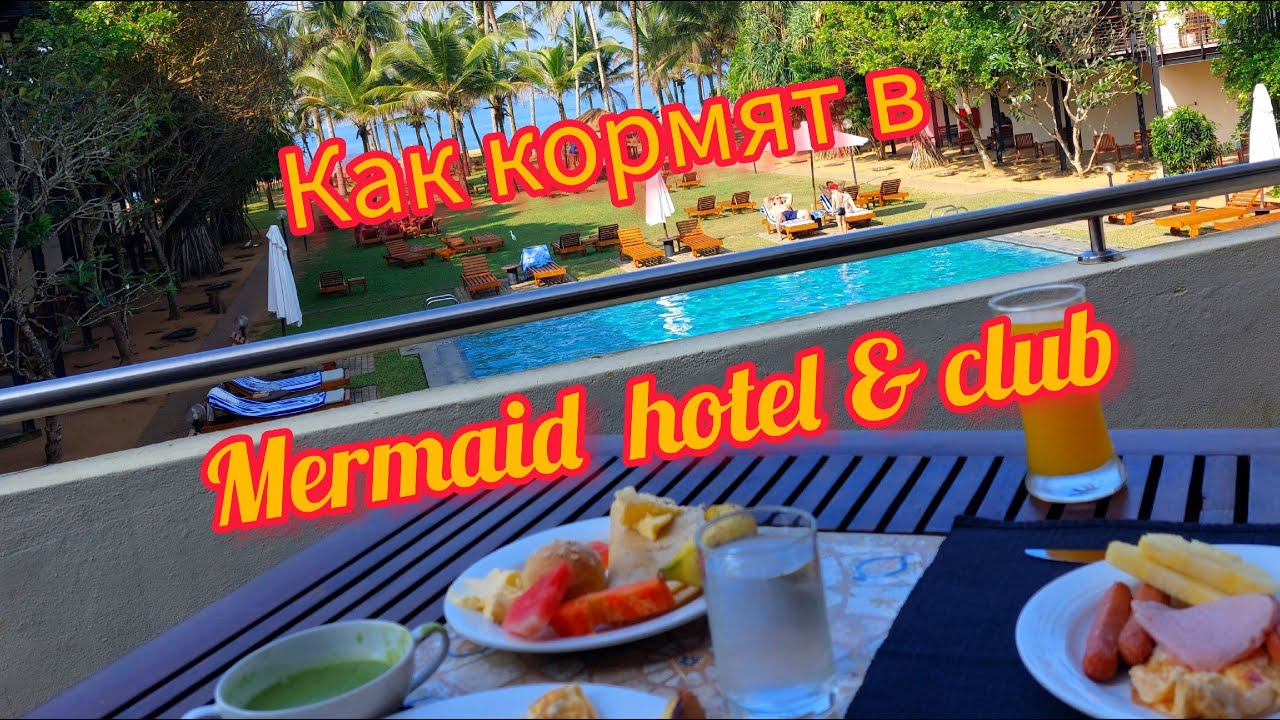 Ресторан отеля Mermaid Hotel. Sri Lanka