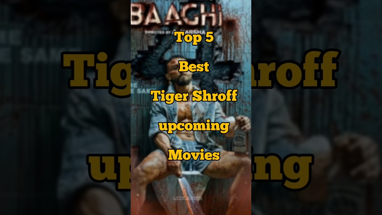Top 5 Best Tiger Shroff Upcoming Movie😱💥#shorts#tiger#tigershroff#upcoming#movie#baaghi4