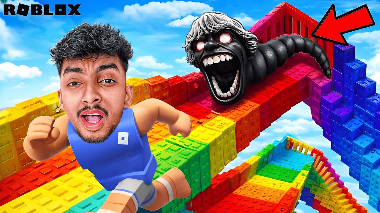 Can i Climb The Scary 67 Kid Tower in Roblox!!