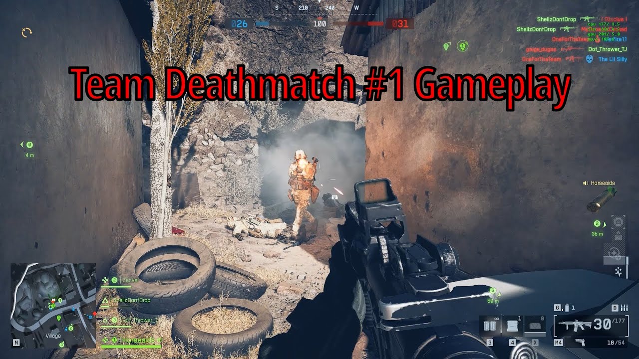 Игровой процесс Team Deathmatch №1. Геймплей Battlefield 6 для ПК в разрешении 1440p.