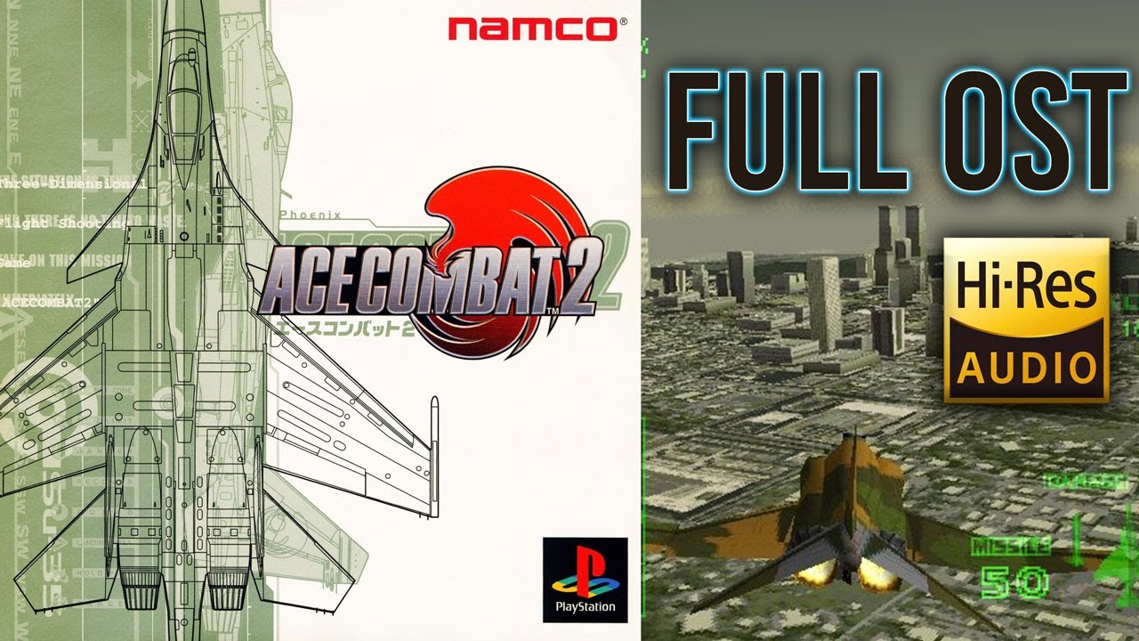 Ace Combat 2 PS1 (PSX) (1997) complete soundtrack OST (Air Combat)
