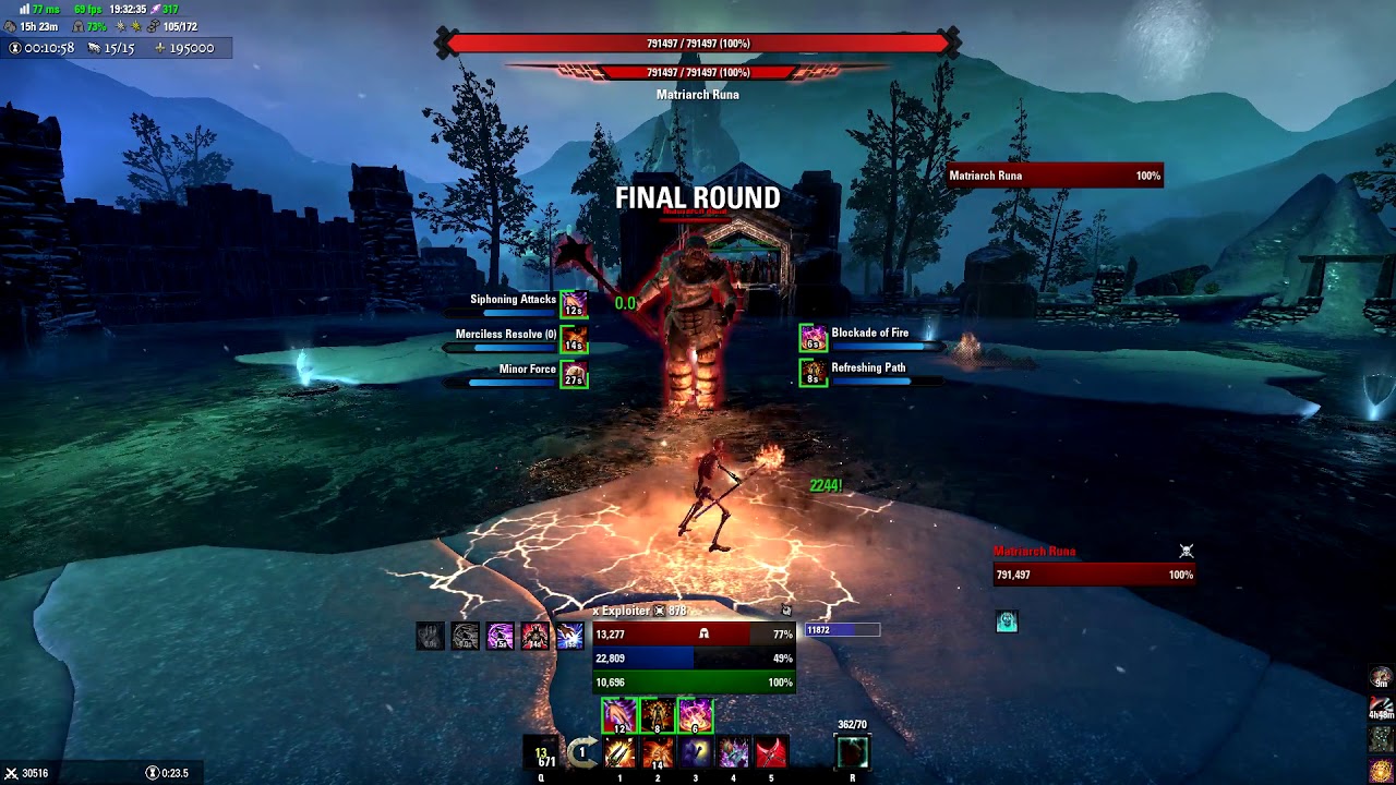 ESO: vMA 610k Full Run Magblade - Wolfhunter patch