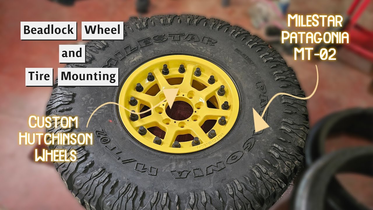 Hutchinson Double Bead-Lock Wheels
