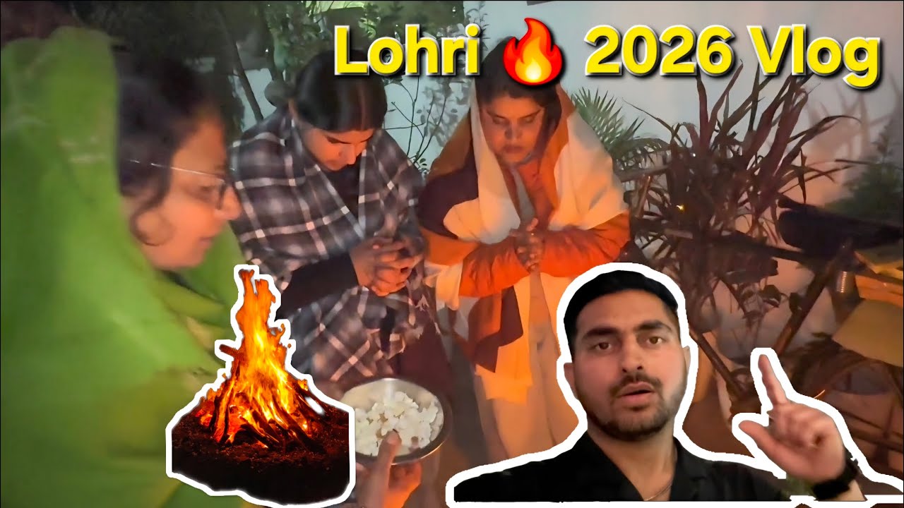 Lohri Maangne Ke Baad Party 😜🔥 #Lohrivlog #Lohri2026 #Jammuvlogger 