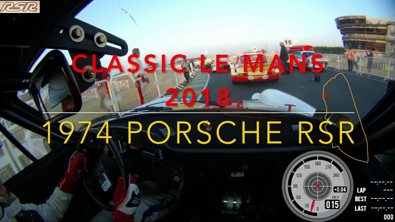 Classic Le Mans 2018, PORSCHE 911 RSR, grid6