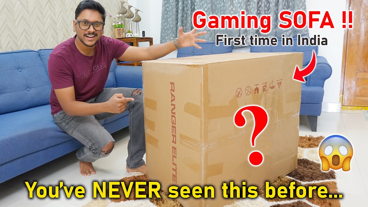They Sent me a Gaming SOFA ..!? 😱 First Unboxing in India🔥