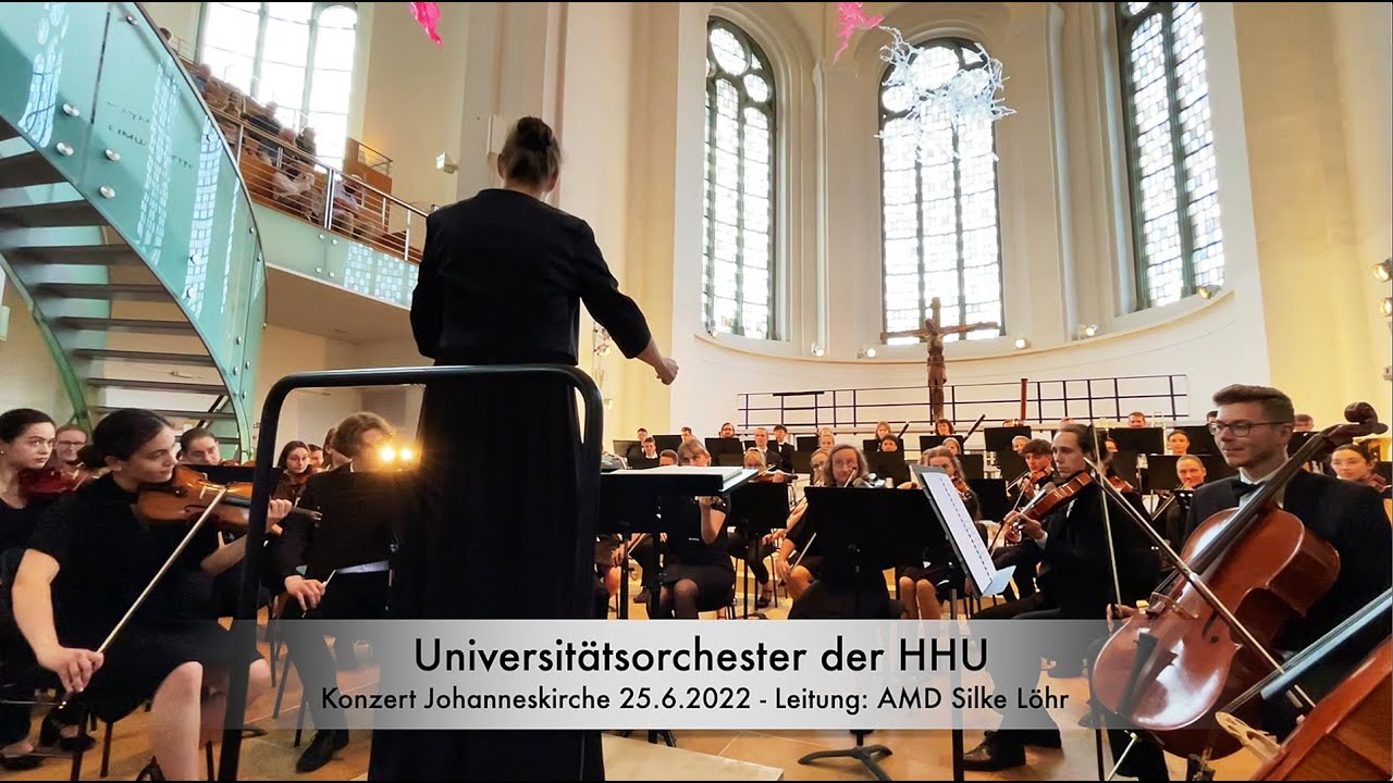 HHU - Universit&auml;tsorchester: Saint-Sa&euml;ns 3. Sinfonie (Auszug), Konzertmitschnitt 25. Juni 2022