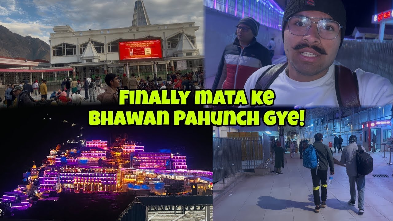 Finally Mata Vaishno Devi Ke Bhawan Pahunch Gye | Sabki Halat Kharab Ho Gyi 😢