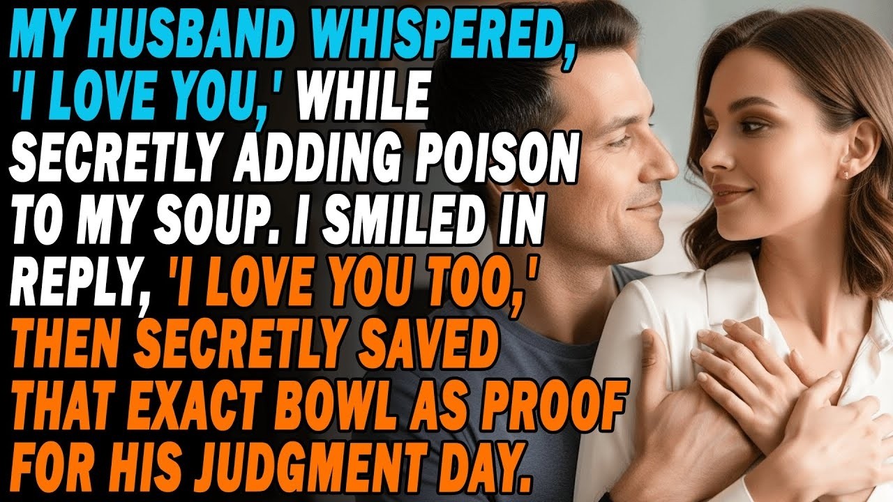 He Said “I Love You” While Poisoning My Soup — I Smiled and Kept the Evidence