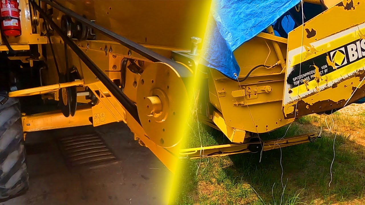 NEW HOLLAND DOSTAŁ NOWY LAKIER / SUSZA NA POLU / PRACE PRZY KOMBAJNIE [VLOG 51]