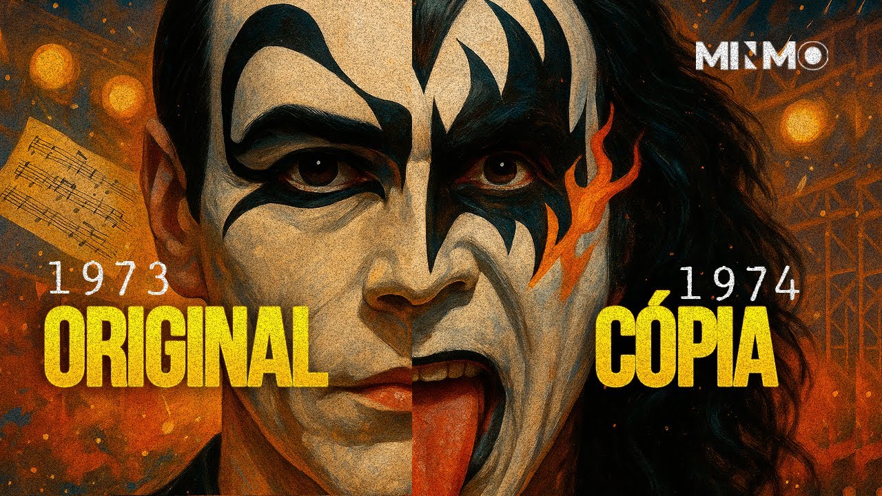 ESSES SÃO OS FATOS DEFINITIVOS QUE MOSTRAM QUEM COPIOU QUEM: KISS X SECOS E MOLHADOS!