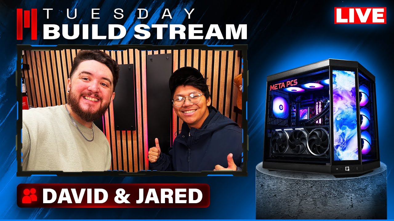 TECHY TUESDAY! BUILDING CUSTOM PCS LIVE! RATING YOUR SETUPS AND TALKING TECH! (Portrait)