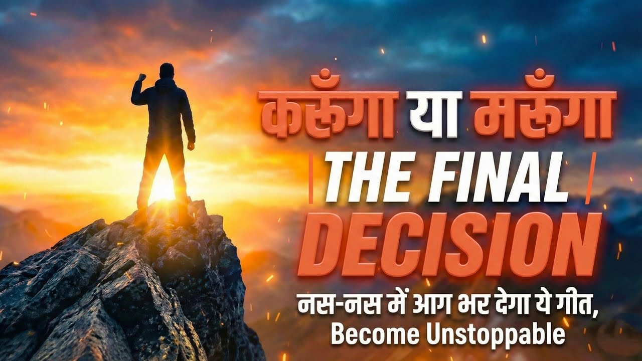 करूँगा या मरूँगा | THE FINAL DECISION | Most Powerful Motivational Song | Success Anthem 2026