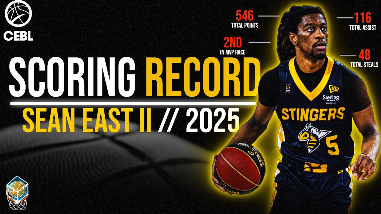 Sean East II Sets the CEBL Scoring Record | Top Highlights