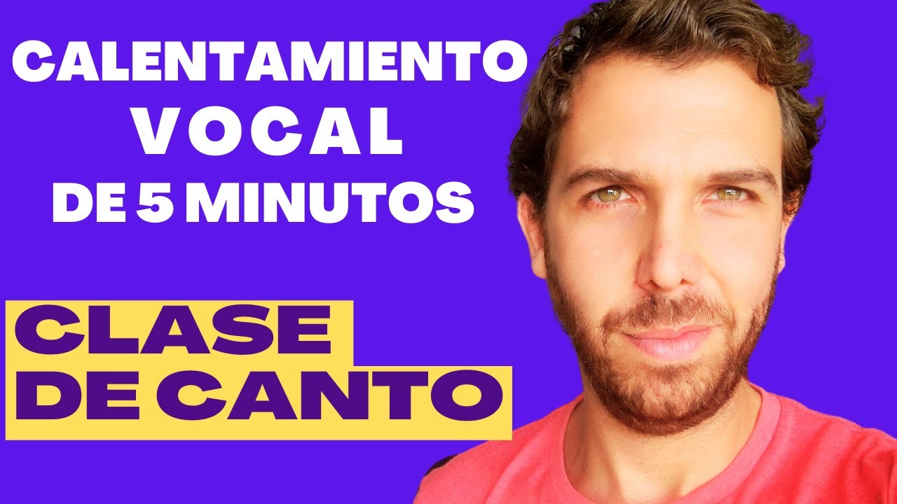 Clase de Canto | Calentamiento Vocal en 5 minutos | Resultados Comprobados