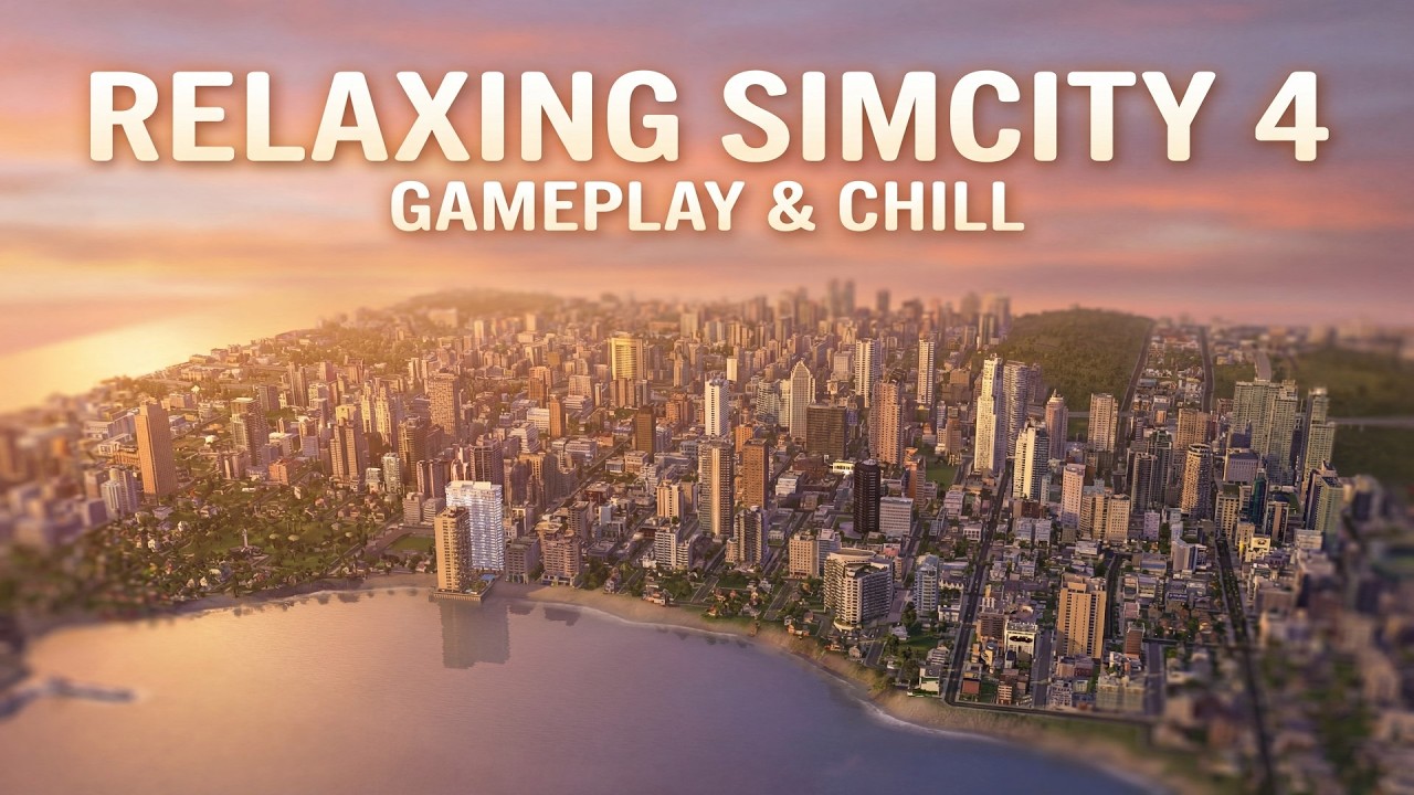 Relaxing SimCity 4 | Peaceful City Building No Talking