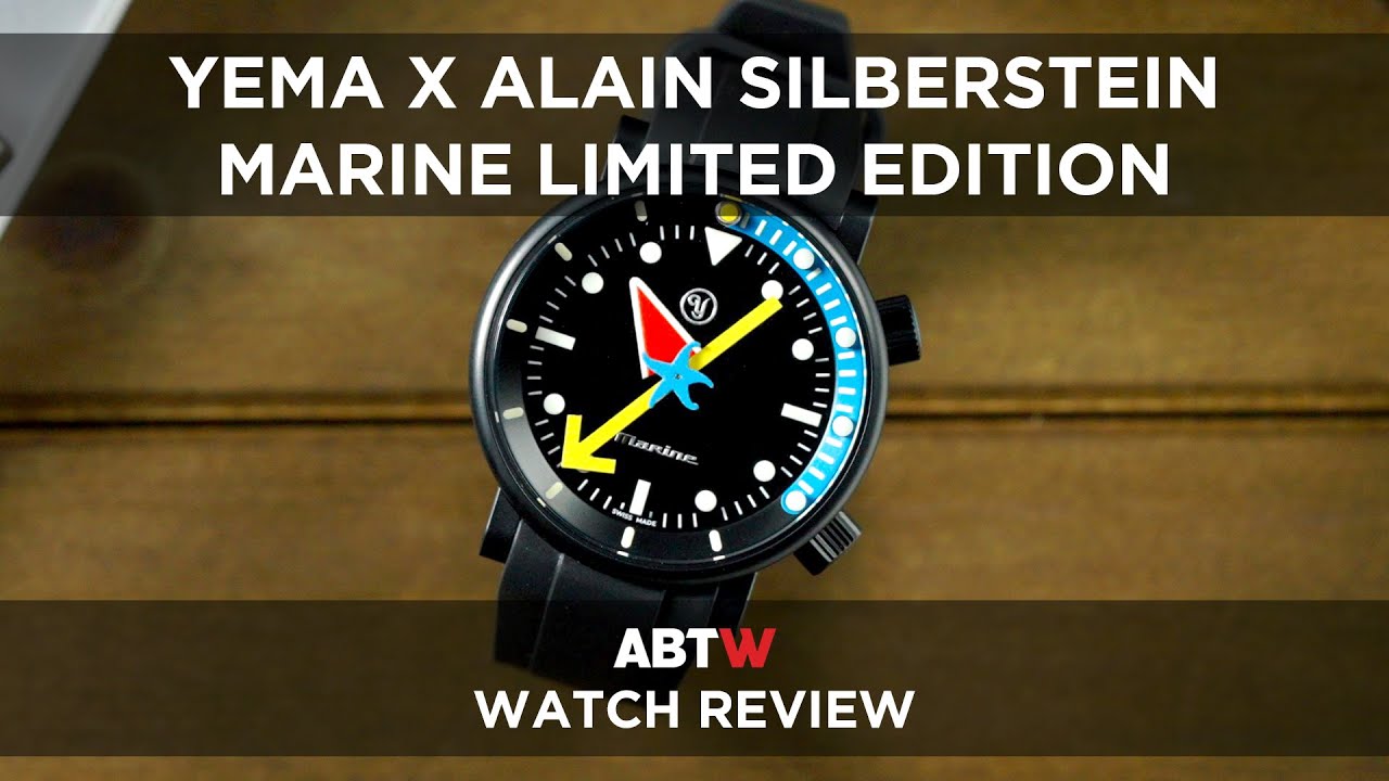 Обзор часов Yema x Alain Silberstein Marine Limited Edition