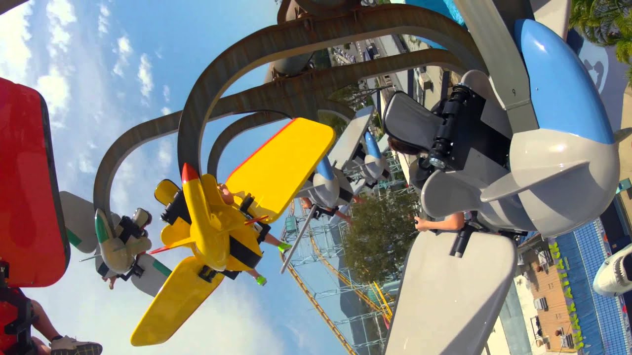 Tailspin POV - On-Ride Point of View - Dreamworld, Gold Coast, Australia