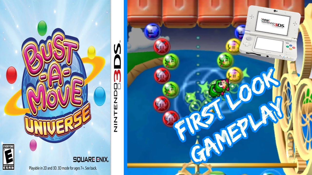 Bust-A-Move Universe – геймплей на Nintendo 3DS