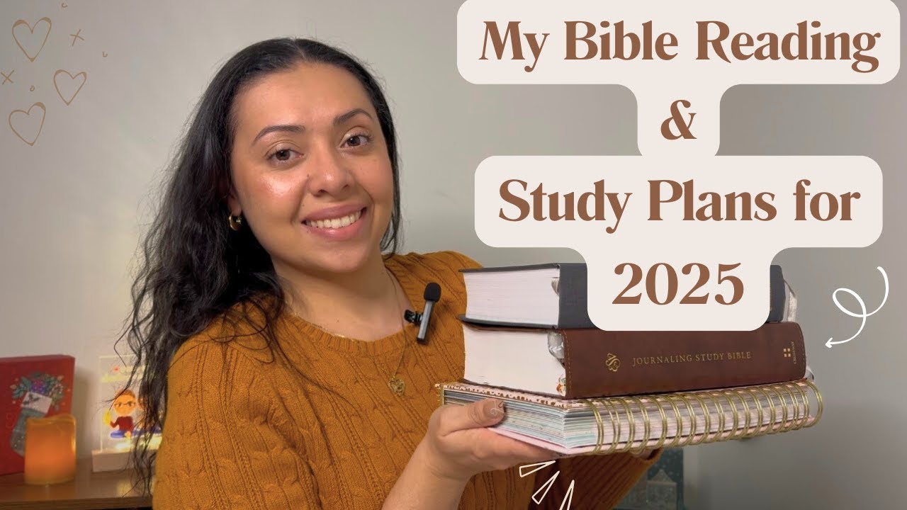 Мои планы чтения и изучения Библии на 2025 год 📚 #2025 #чтениеБиблии #учебныйплан