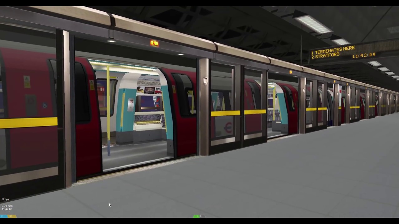 openBVE Jubilee Line Platform Edge Doors (Peds)