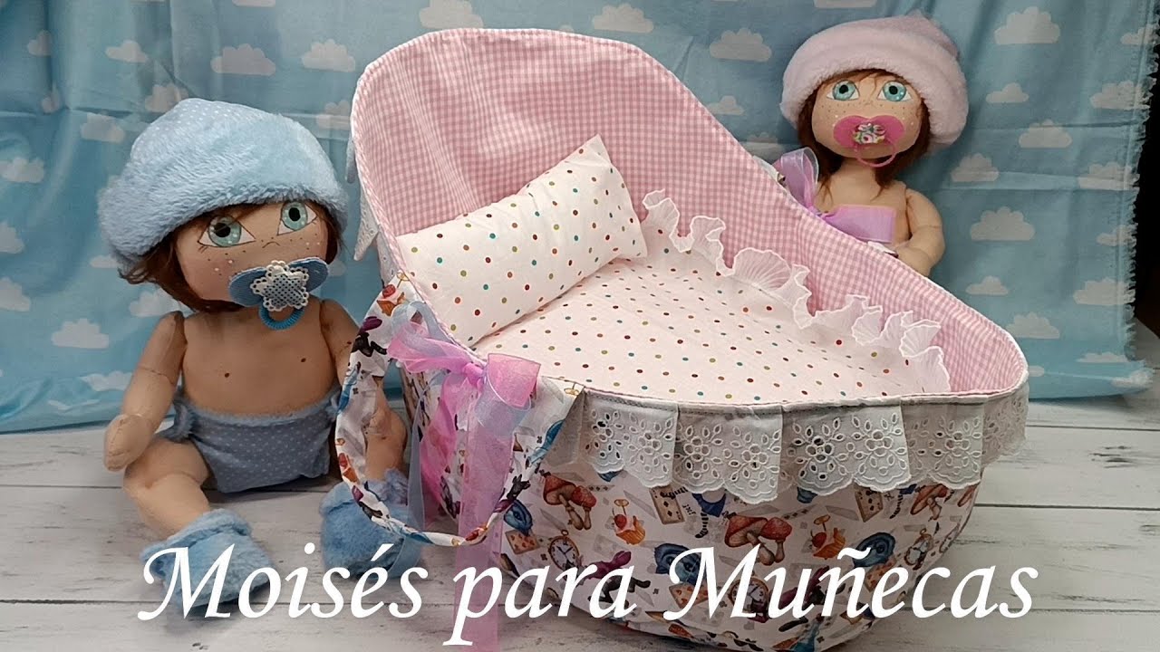 Tutorial Completo de Moisés Cuna para Muñecas #costuracreativa #diycostura #aprendeconmigo