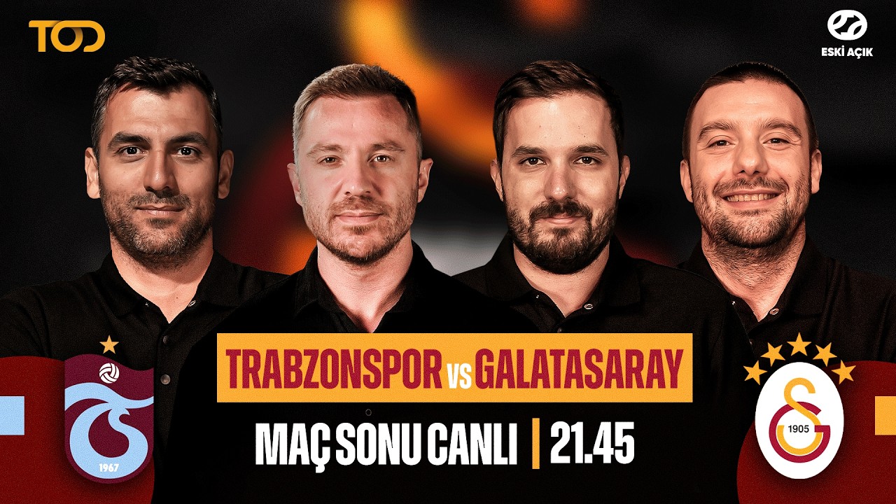 TRABZONSPOR vs GALATASARAY MA&Ccedil; SONU | Eski A&ccedil;ık